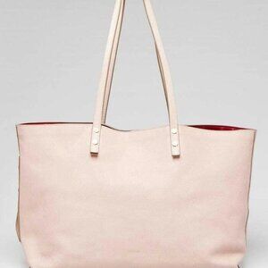 Chloe Light Pink Leather Dilan East-West Tote Bag